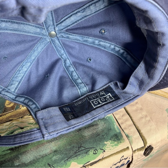 ‼️SOLD‼️ Vintage Polo Ralph Lauren Cut Throat Trout Hat Cap - Picture 10 of 10